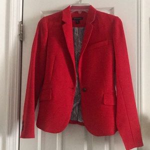 Red blazer